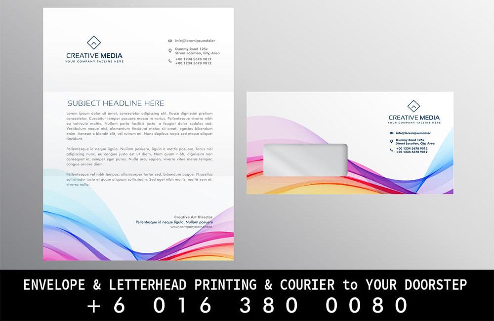 Bandar Puteri Puchong Print Envelope Letterhead Printing to Bandar Puteri Puchong
