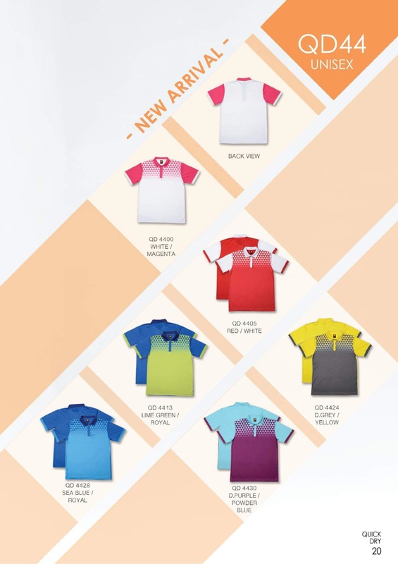 Collar Neck Short Sleeve, Apparel, Custom Made, Ready Made, T-Shirt, Tee, Shirt, Uniform, Sport Wear, Cloth Clothing Silk Screen, Printing, Emboidary, Heat Press, Transfer, Kampar, Perak, Malaysia
