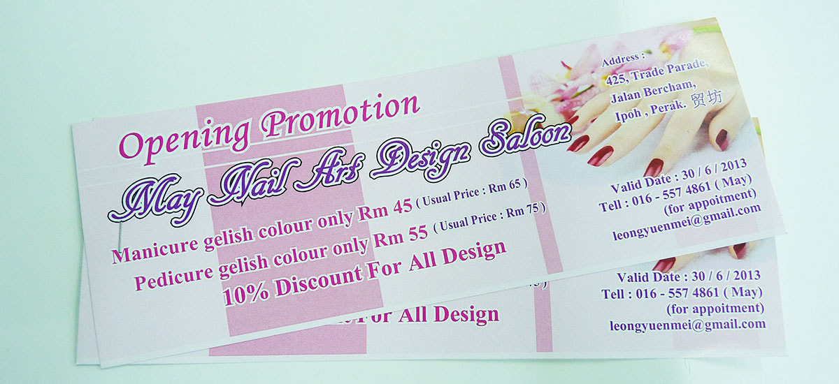 KL Kuala Lumpur Event Ticket, Discount Voucher, Promotion Coupon, Printing Service, Print Shop