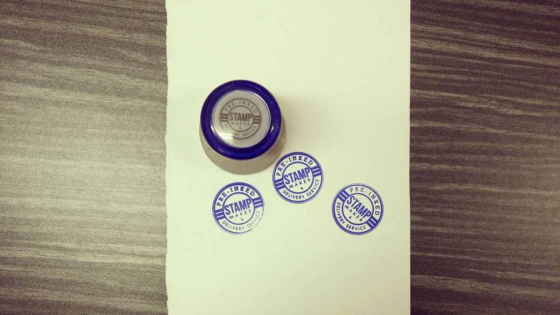 KL Kuala Lumpur Pre-inked Stamp, Flash Stamp, Rubber Stamp, Custom Made & Delivery Service