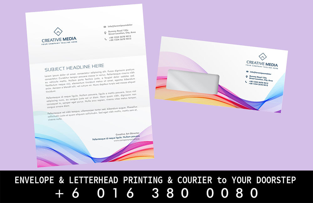 Kuala Kedah Print Envelope Letterhead Printing to Kuala Kedah