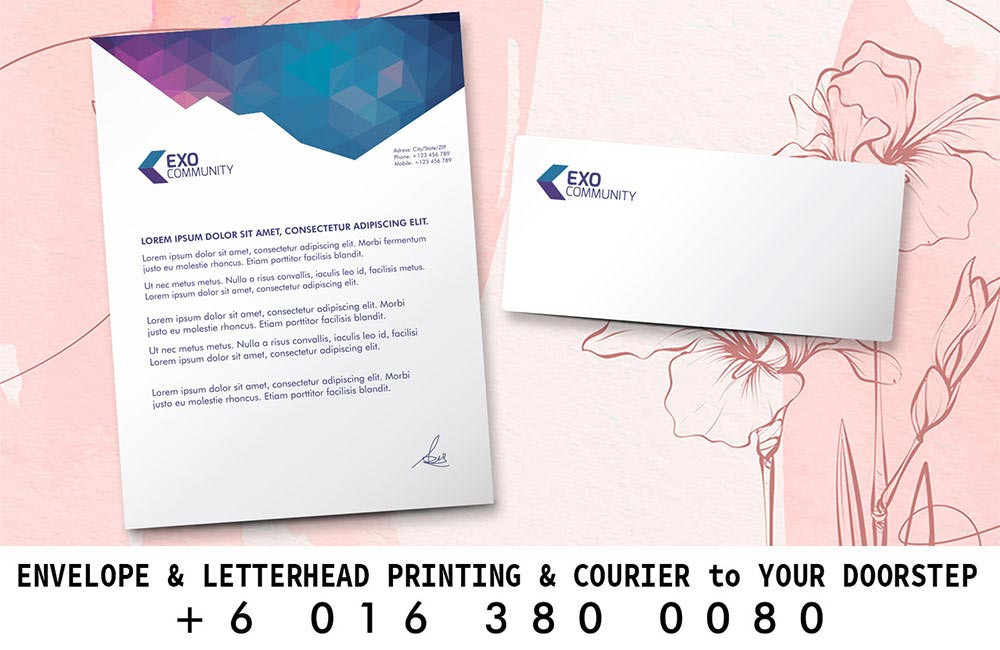 Kuala Besut Print Envelope Letterhead Printing to Kuala Besut