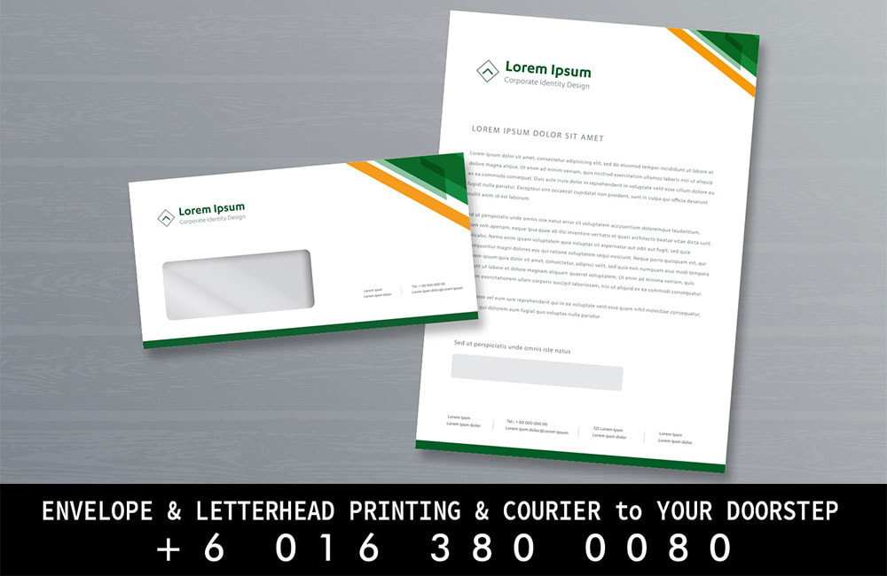 Perai Print Envelope Letterhead Printing to Perai