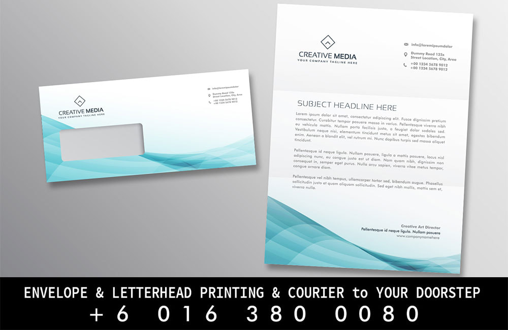 Bahau Print Envelope Letterhead Printing to Bahau