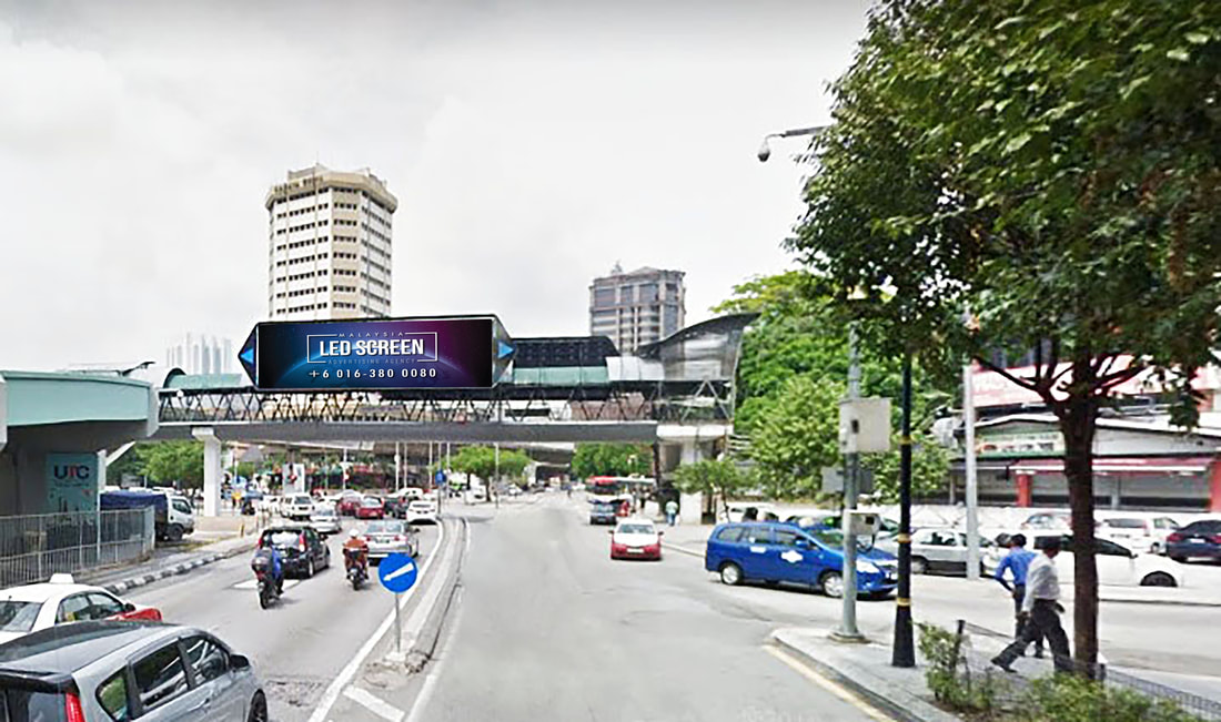 Kuala Lumpur LED Screen Advertising Agency LED Screen at Pudu Sentral, Jalan Pudu Kuala Lumpur Malaysia