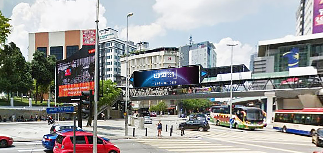 Kuala Lumpur LED Screen Advertising Agency LED Screen at Pudu Sentral, Jalan Pudu Kuala Lumpur Malaysia
