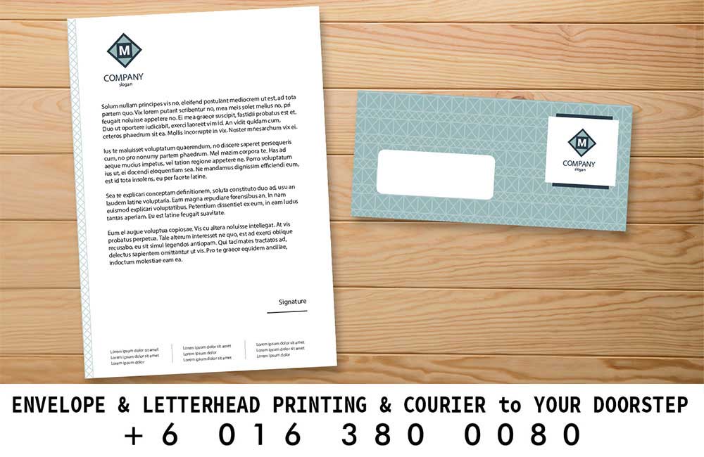 Temerloh Print Envelope Letterhead Printing to Temerloh